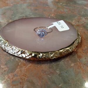 Rose Gold Charmed Aroma Ring